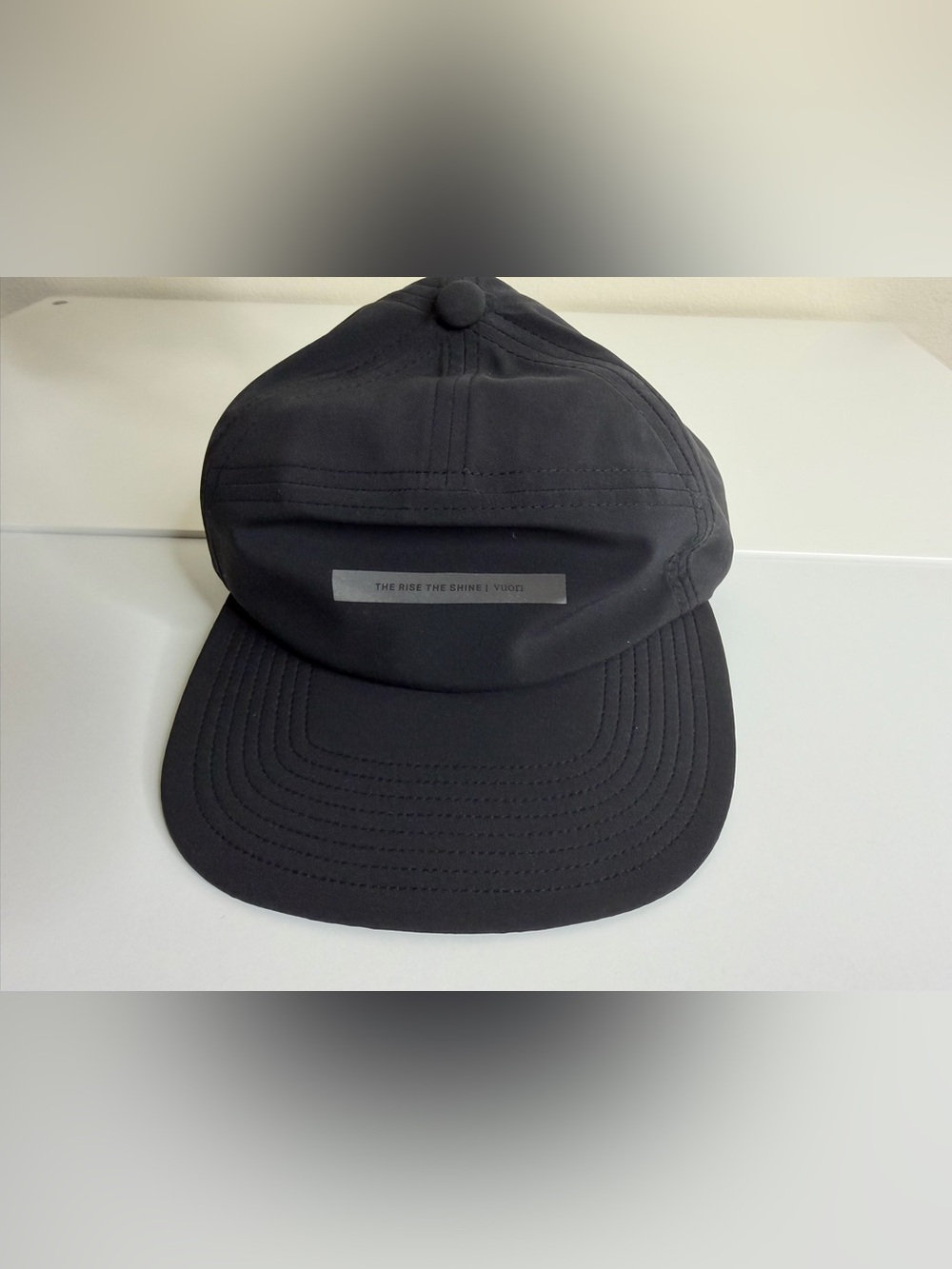 Vuori Black Baseball Cap with Subtle Logo - Picture 2 of 8
